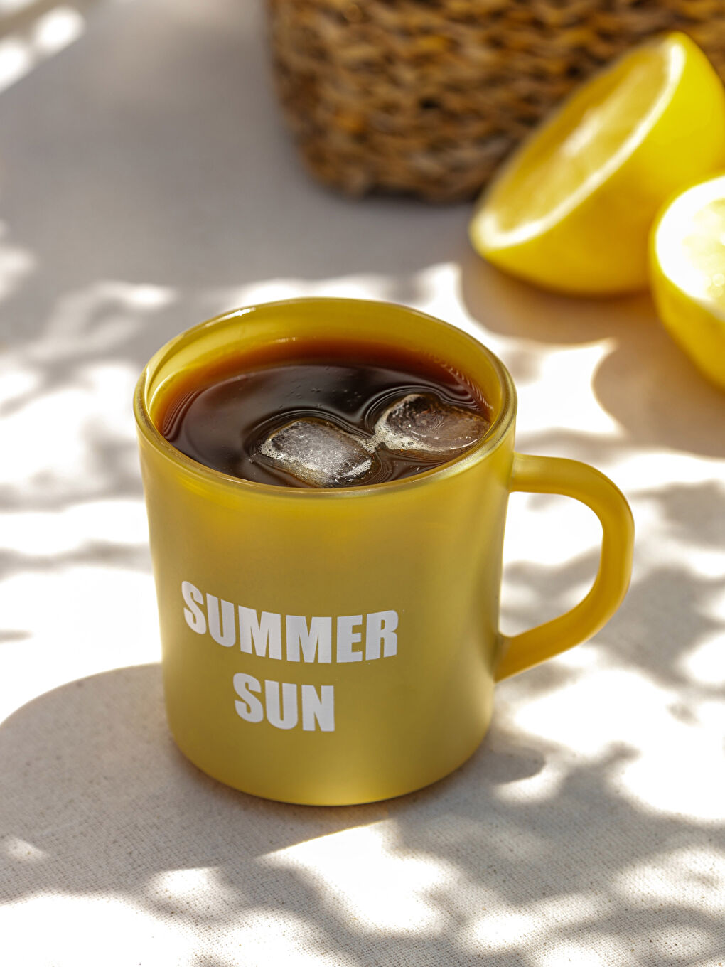 Text Printed Glass Mug 250 Ml-2