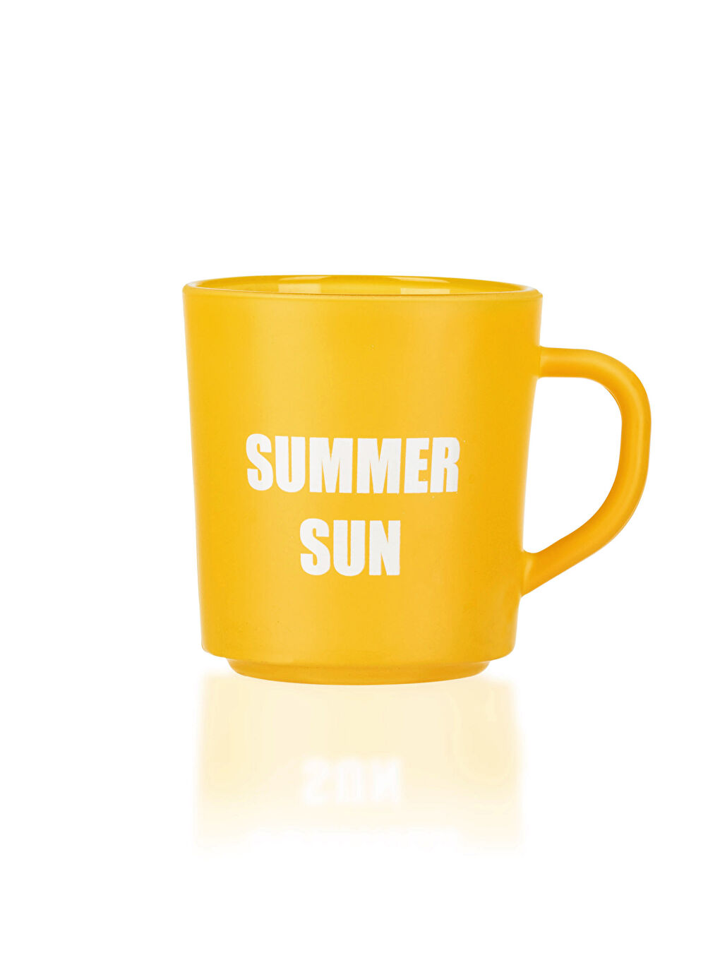 Text Printed Glass Mug 250 Ml-3