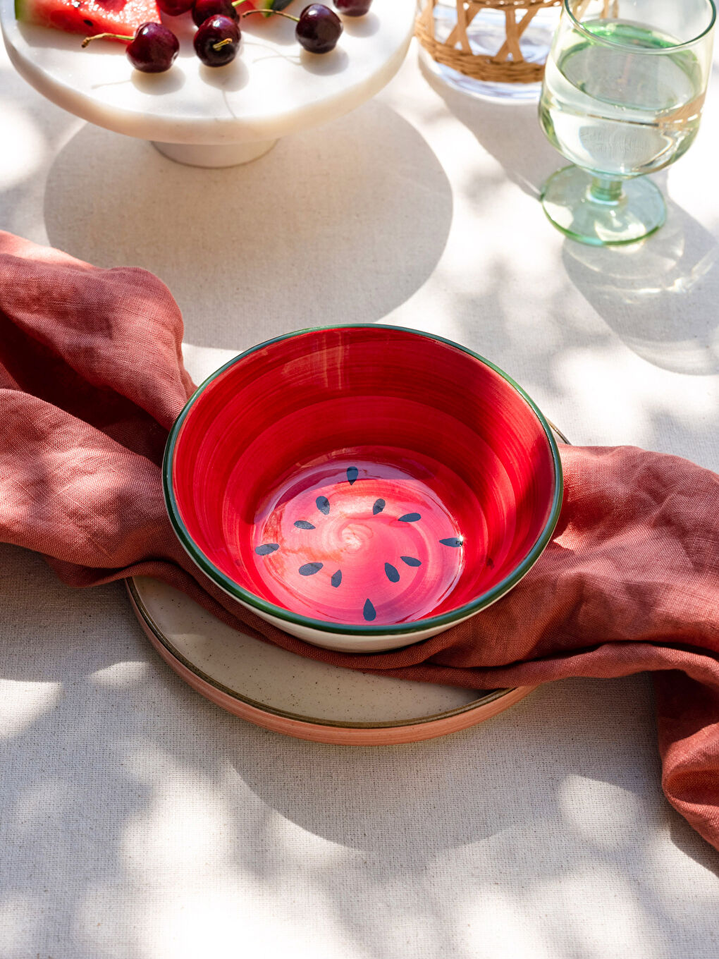 LCW HOME Wassermelone Bedruckte Keramikschale 15 Cm -S2K787Z8-F9C