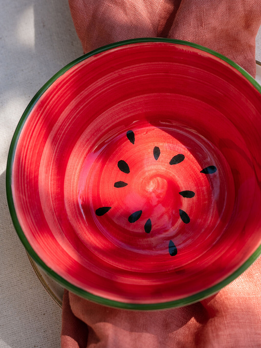 LCW HOME Wassermelone Bedruckte Keramikschale 15 Cm -S2K787Z8-F9C