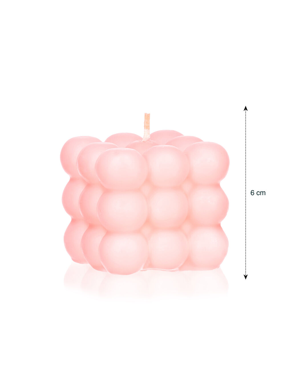 Декоративті көпіршікті шам 5x5 см-4