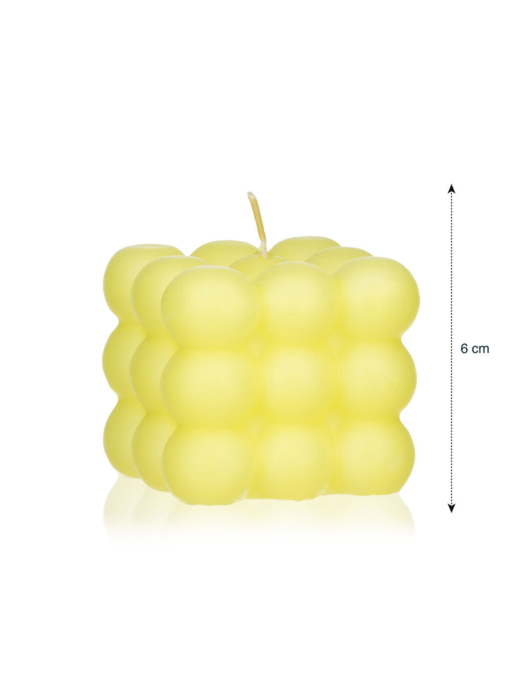 Decorative Bubble Candle 5x5 Cm -S2K820Z8-LUG
