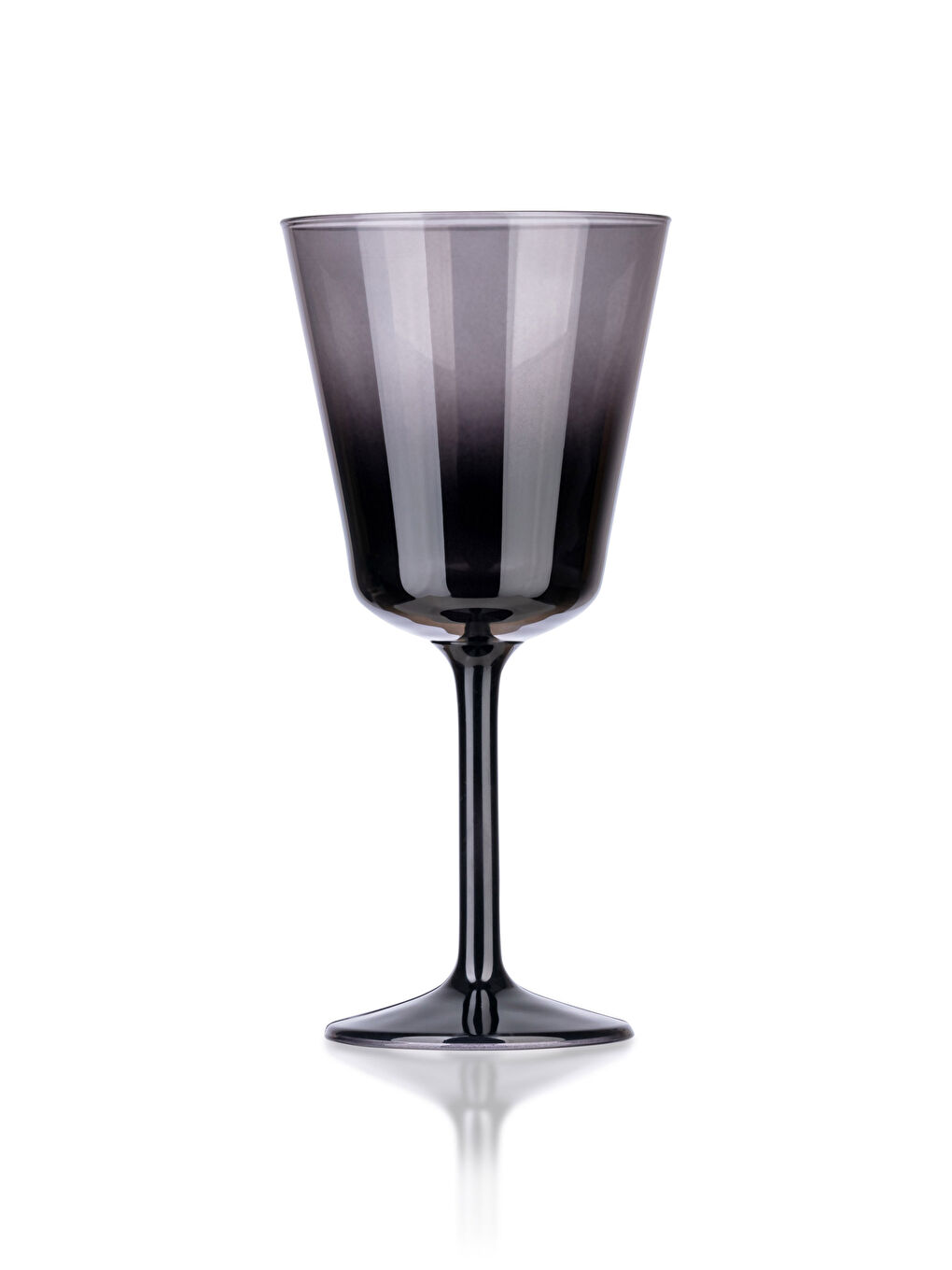 Siyah Cam Kadeh Seti 2'li 280 ml-4