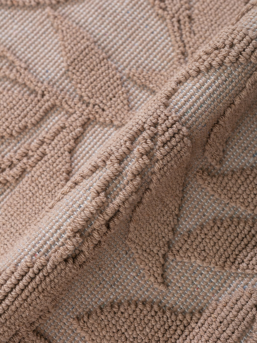 Kahverengi Desenli Banyo Paspası 2'li-1