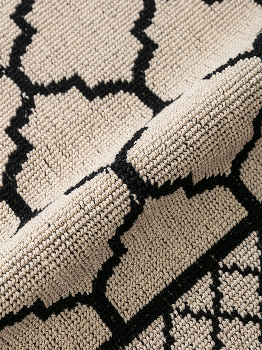 LCW HOME Cotton Geometric Patterned Bath Mat 2 Pack -S2KC27Z8-LQJ