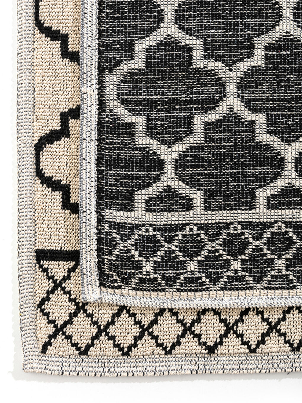 LCW HOME Cotton Geometric Patterned Bath Mat 2 Pack -S2KC27Z8-LQJ