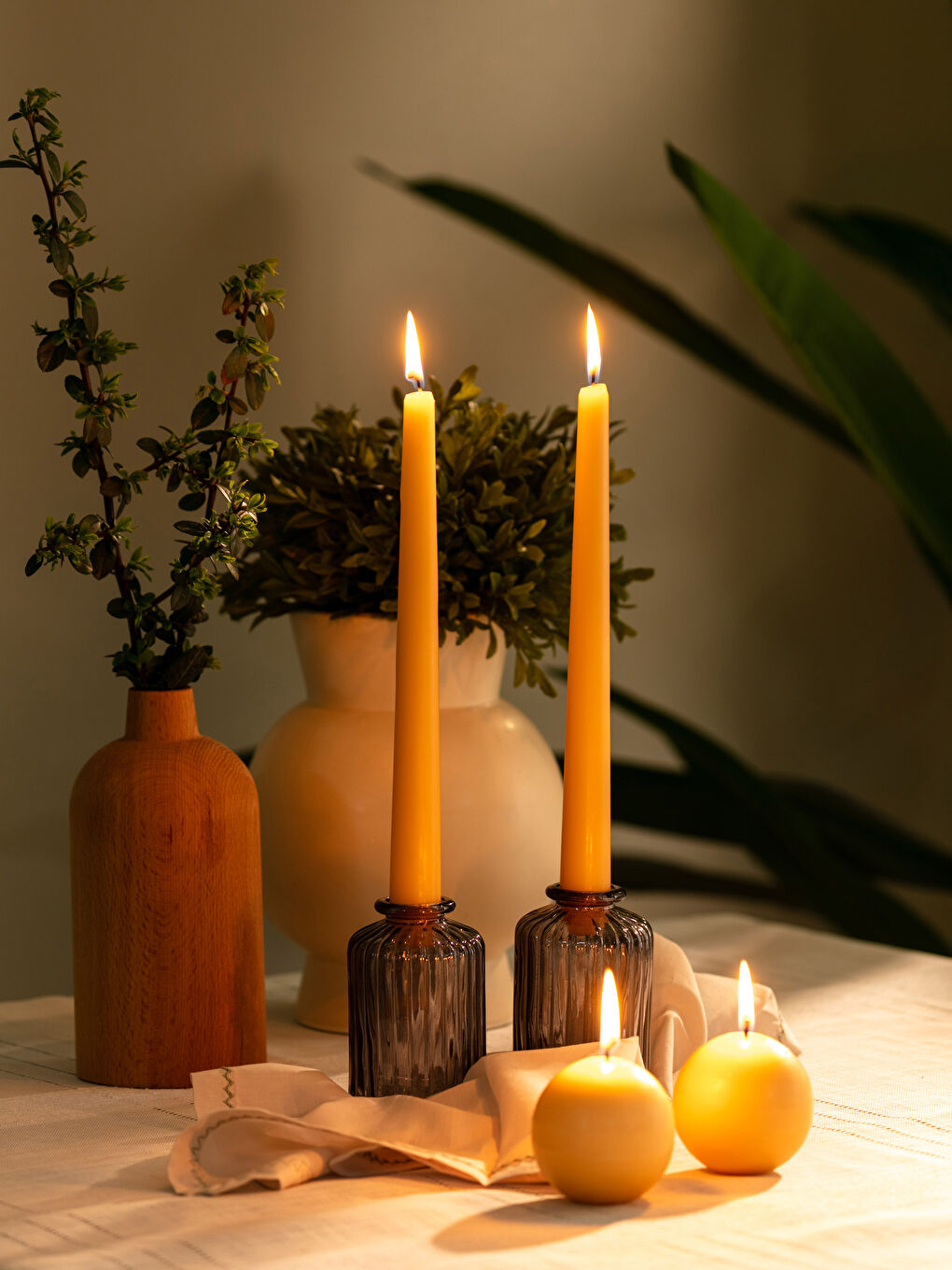 LCW HOME Decorative Candle 2 Pack 25 cm -S2KC47Z8-SGX