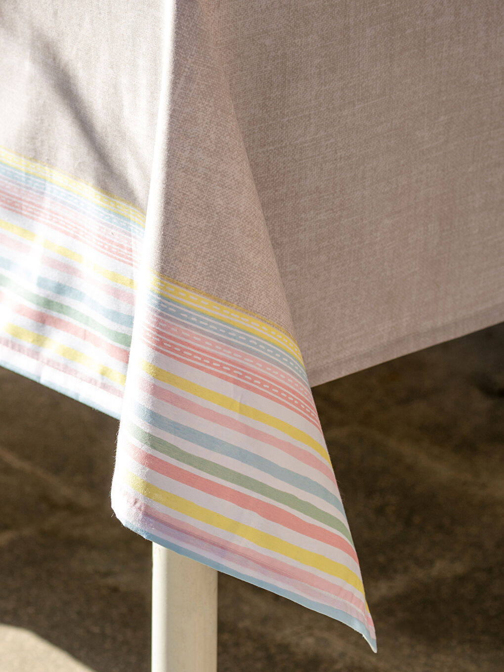 مفرش طاولة مخطط 150x200 Cm -S2KF10Z8-F9C