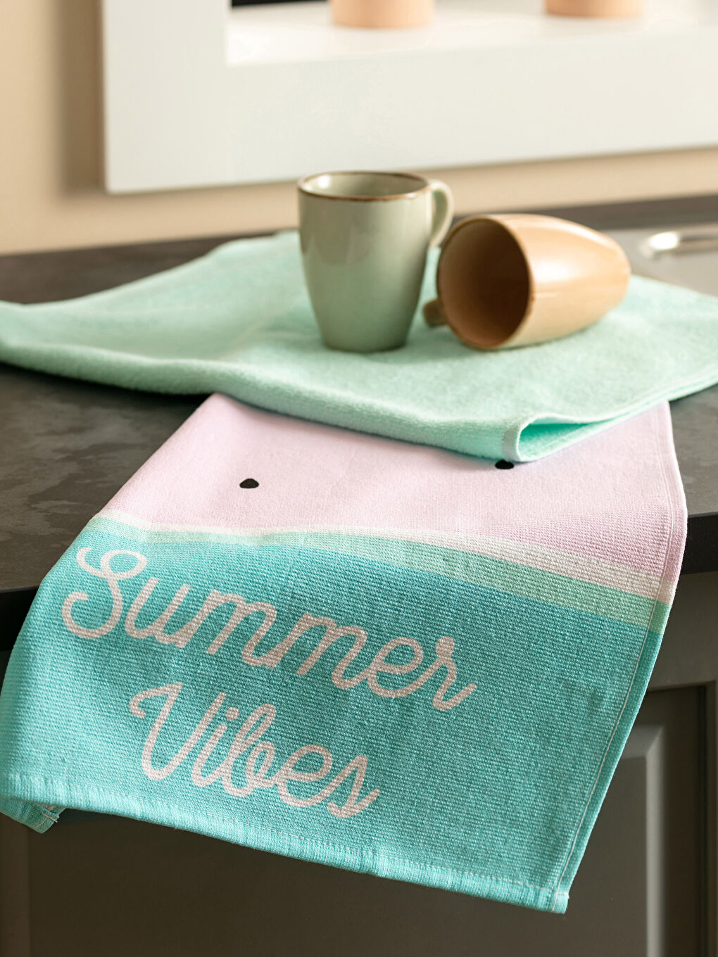 Printed Drying Cloth 2 Pieces 40x60 Cm -S2KF23Z8-F9C