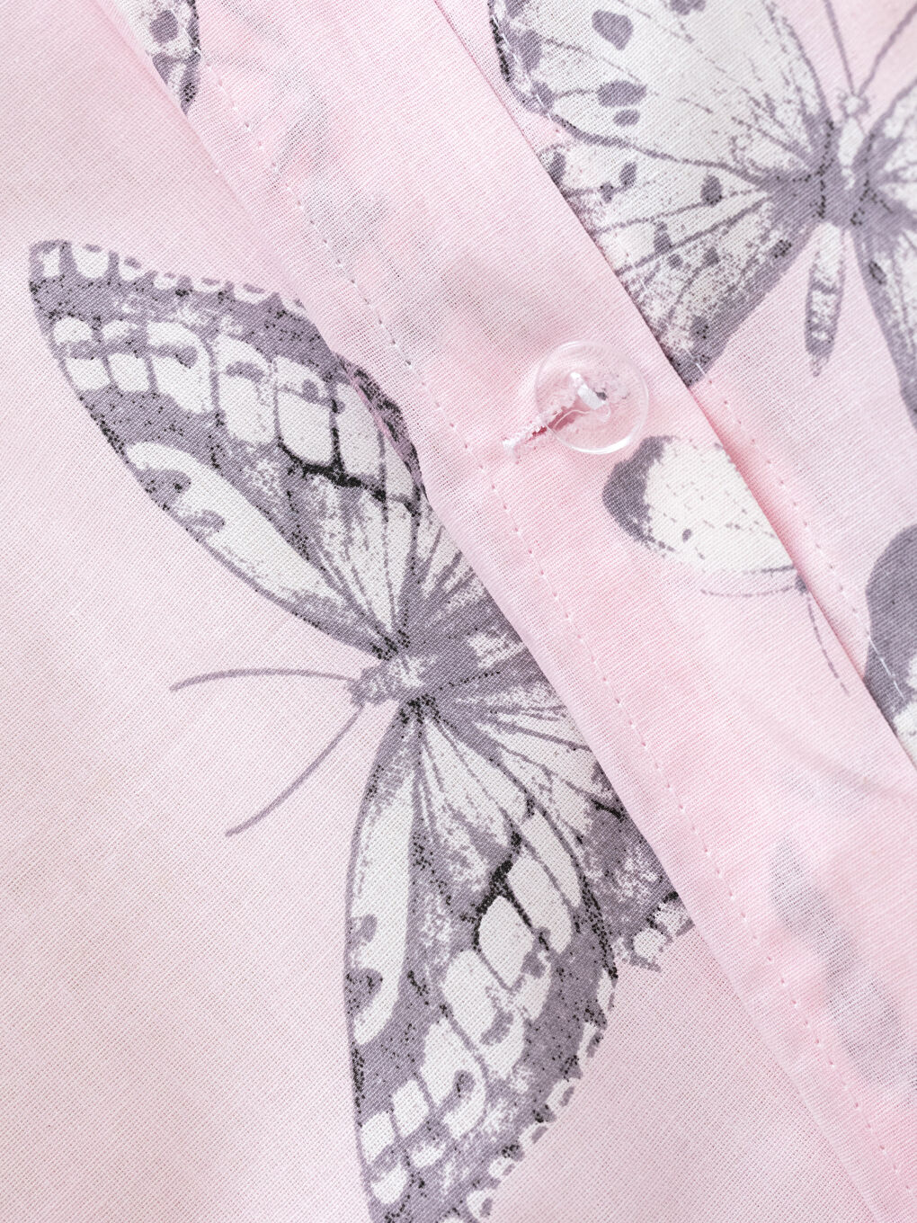 Butterfly Patterned Cotton Double Duvet Cover Set -S2KF29Z8-F9C