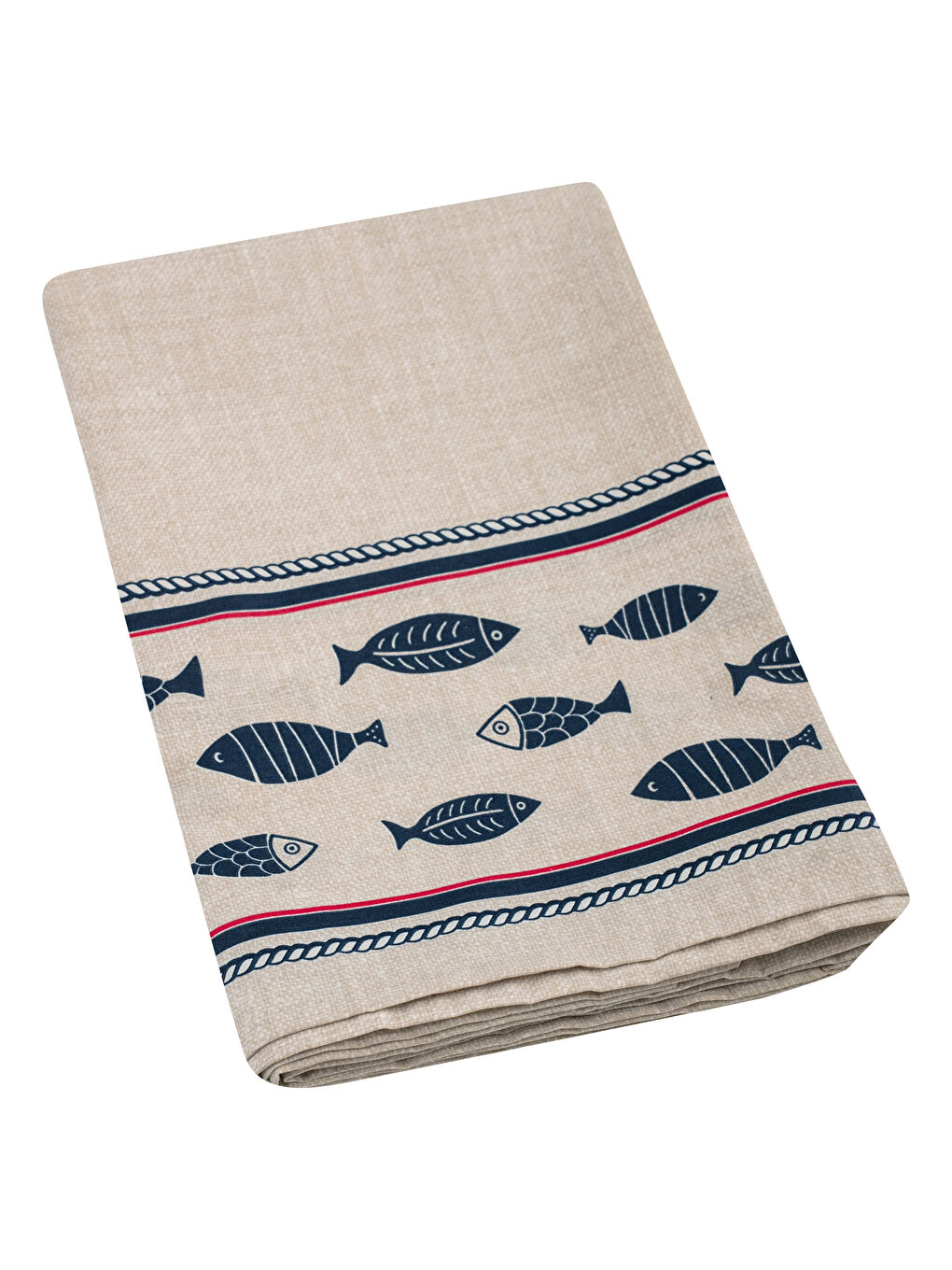 Karışık Balık Baskılı Masa Örtüsü 150x200 cm-2