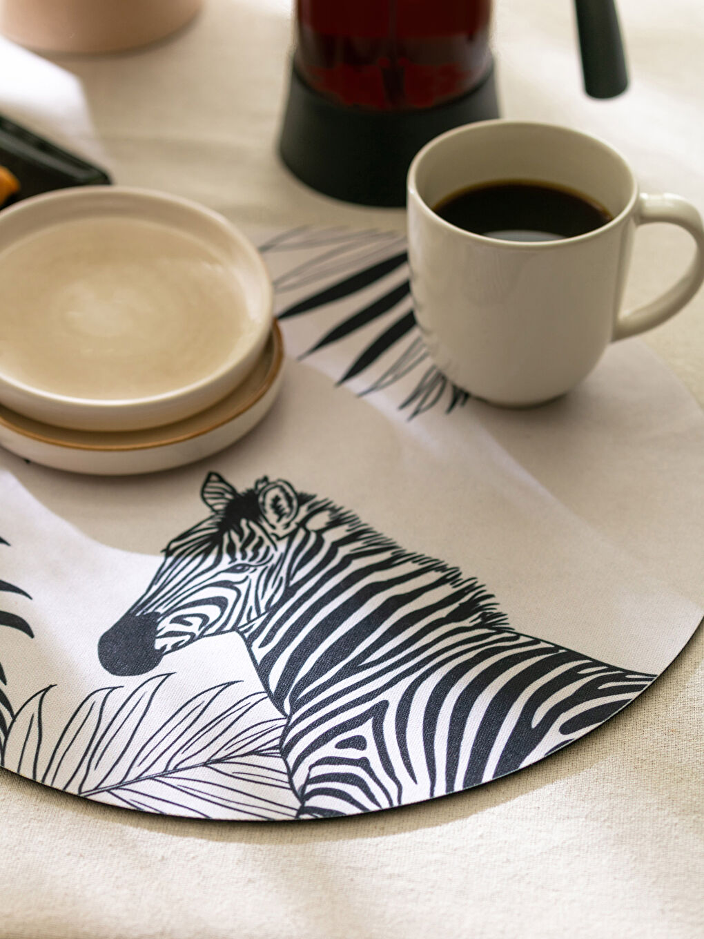 Zebra Printed Placemat 35 Cm -S2KF80Z8-LQJ