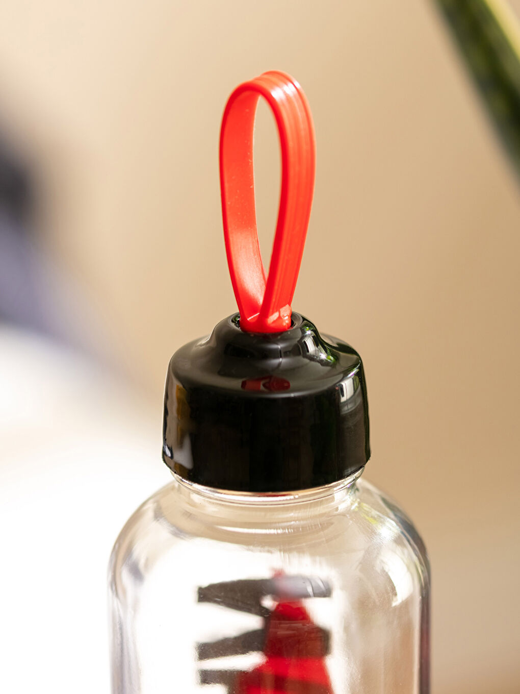 Siyah Batman Lisanslı Cam Suluk 500 ml-3