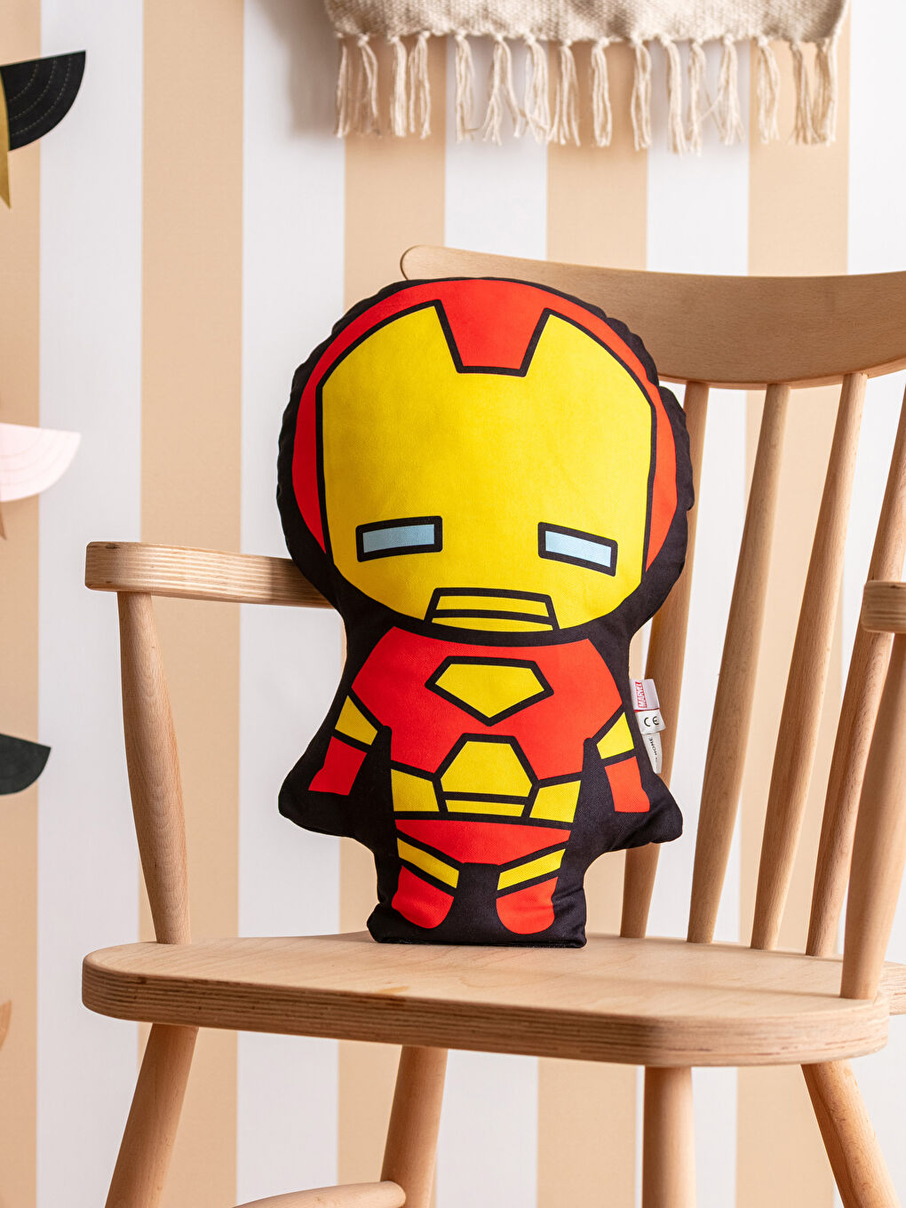 Темір адам лицензияланған сәбиге арналған жастықша 25x45 см-1