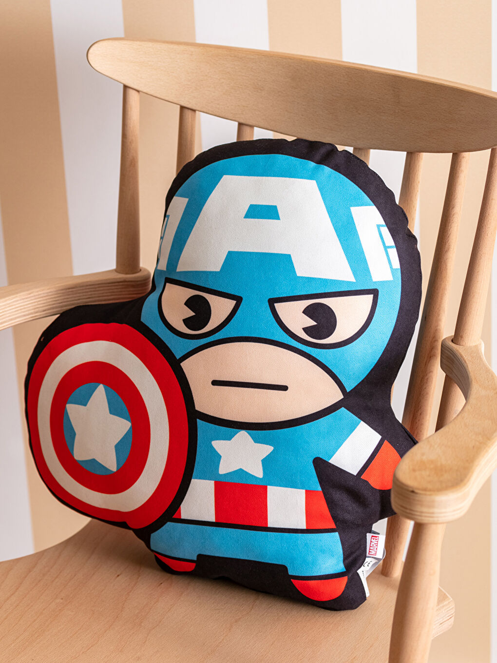 LCW HOME Captain America Licensed Baby Throw Pillow 40x42 Cm -S2KK04Z1-F9C