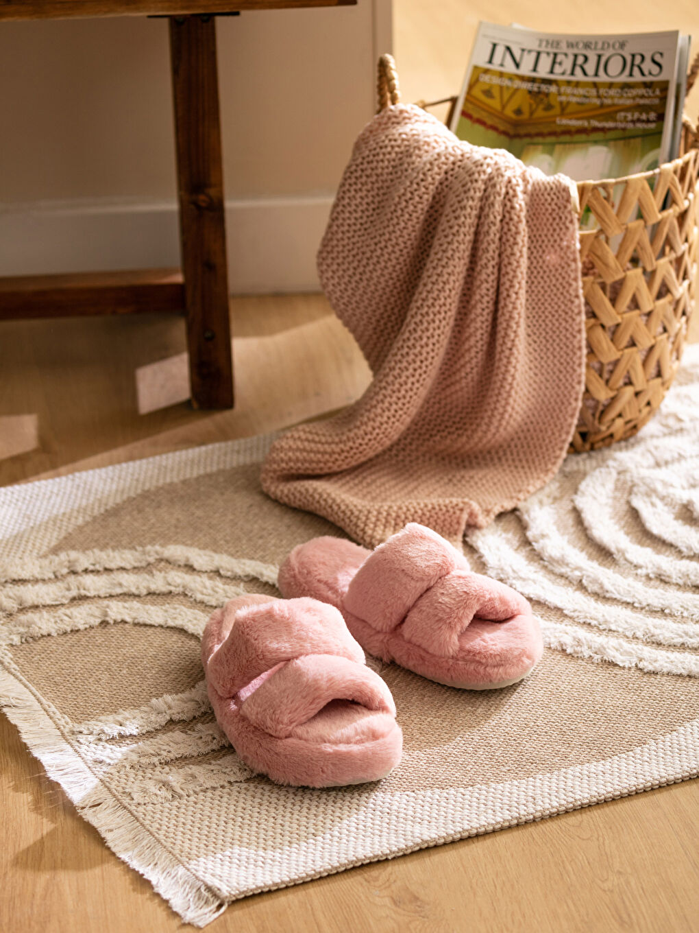 Lcw Home Pantoufle d'Intérieur Femme à Double Bride -S2KK15Z8-SF0