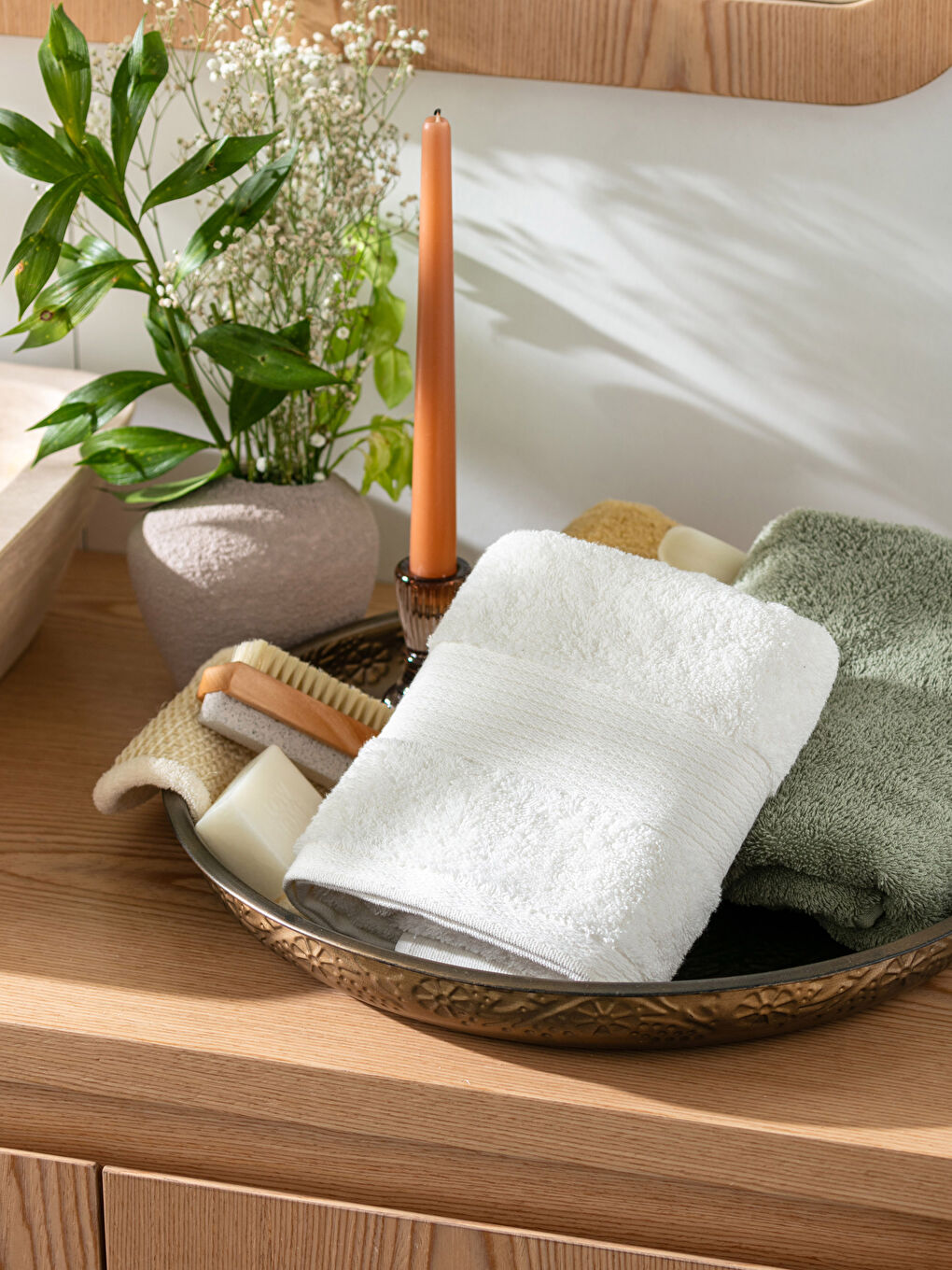 Regular Cotton Face Towel 50x80 Cm-1