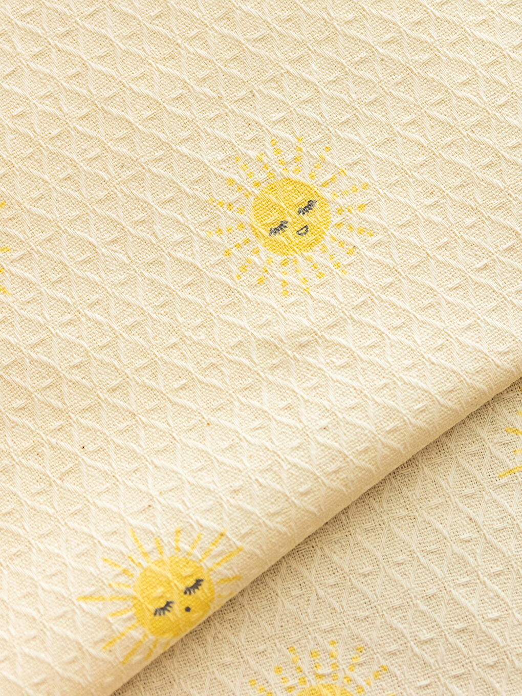 Karışık Desenli Pamuklu Bebek Pike 100x150 cm-2