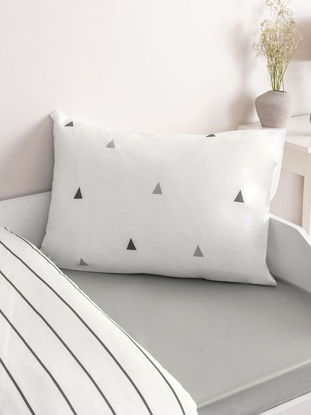 Printed Cotton Single Child Duvet Cover Set-2