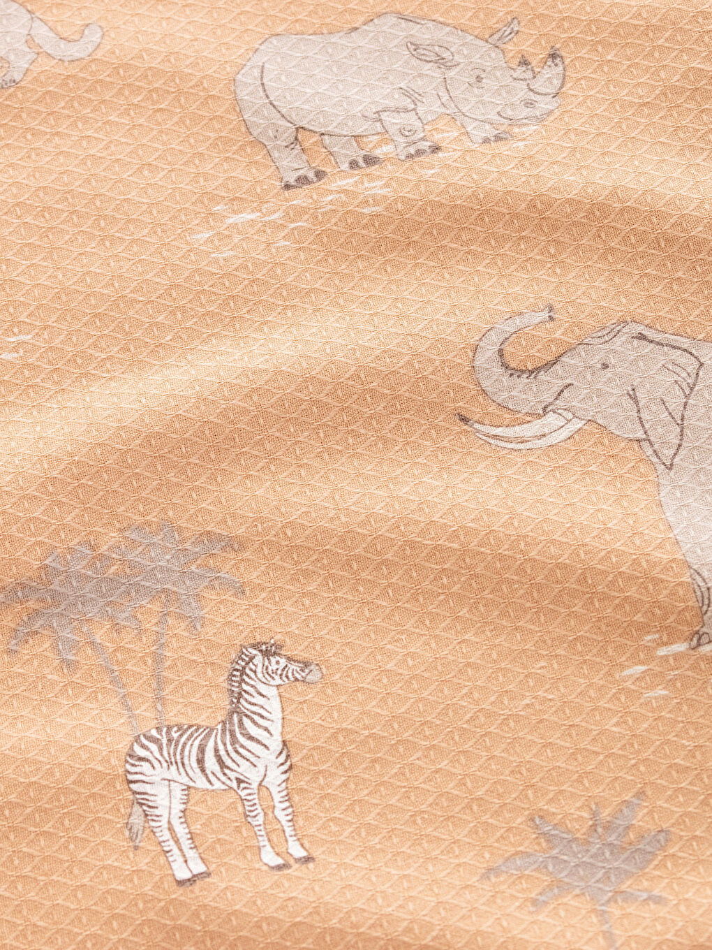 Karışık Desenli Pamuklu Çocuk Pike Takımı-4