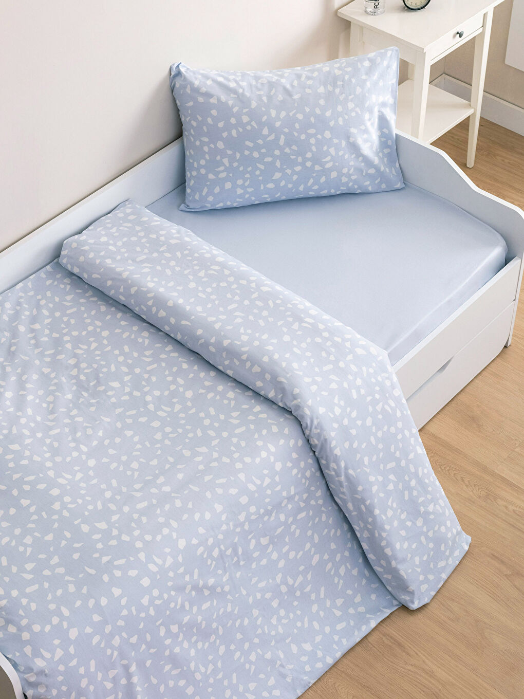 Printed Cotton Single Child Duvet Cover Set -S2KO51Z4-F9C