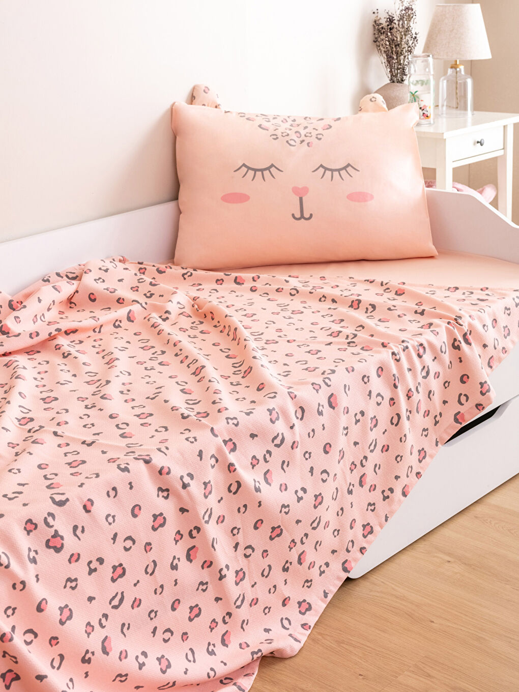 Karışık Baskılı Pamuklu Çocuk Pike Takımı