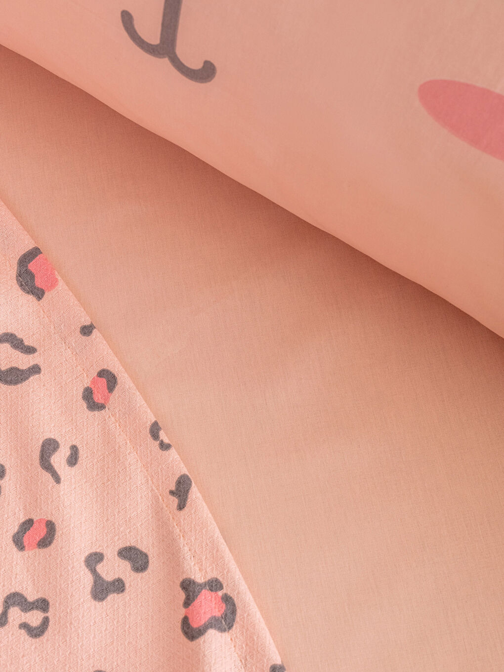 Karışık Baskılı Pamuklu Çocuk Pike Takımı-6