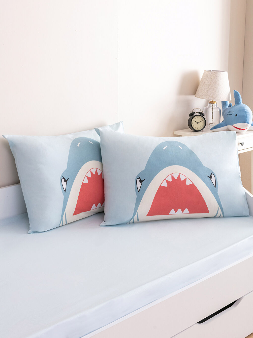Printed Cotton Kids Pillow Cover 2 Pcs 50x70 Cm -S2KO56Z4-F9C