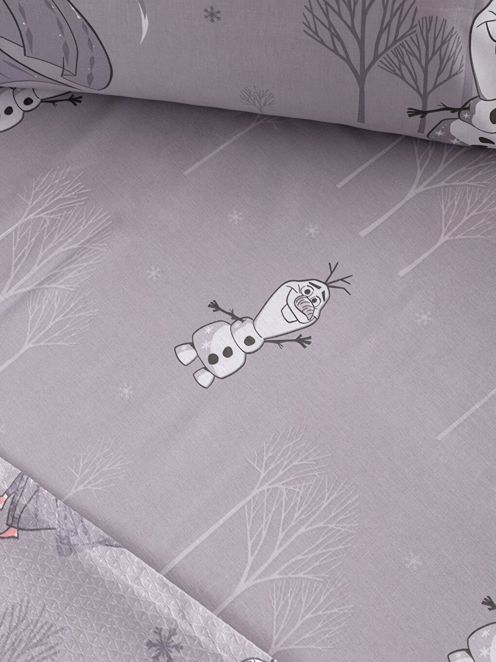 Karışık Frozen Lisanslı Pamuklu Çocuk Pike Takımı-4