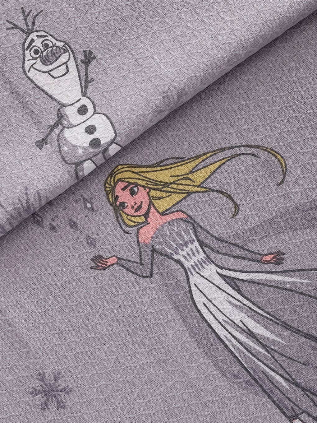 Karışık Frozen Lisanslı Pamuklu Çocuk Pike Takımı-6