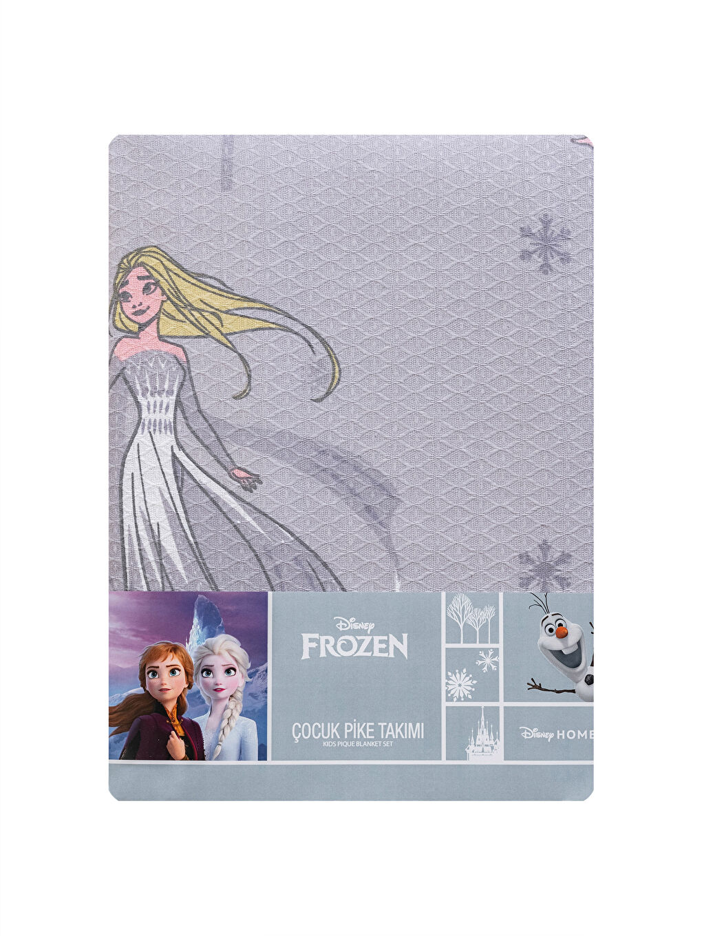 Karışık Frozen Lisanslı Pamuklu Çocuk Pike Takımı-7