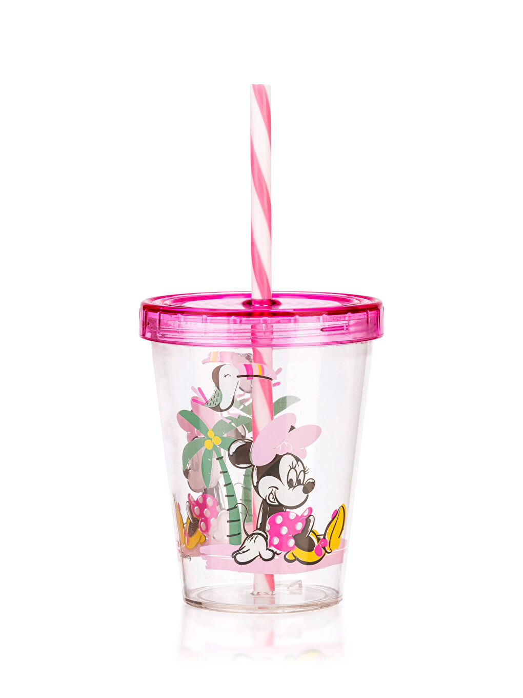 Minnie Mouse Lisanslı Pipetli Bardak 450 ml-4