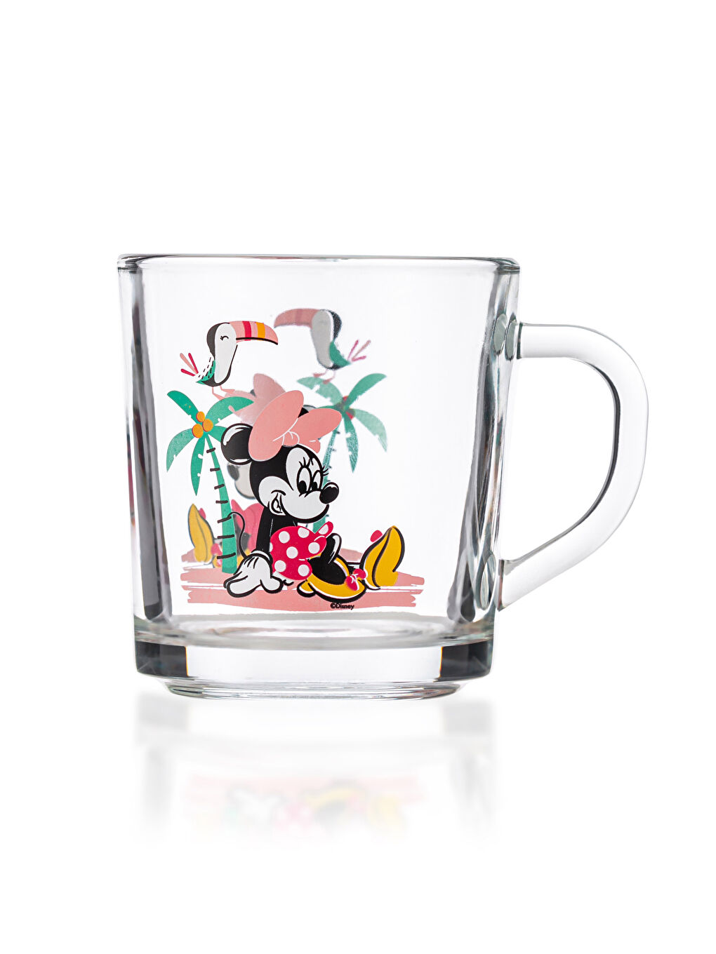 innie Mouse Licensed Glass Mug Cup 260 Ml-4