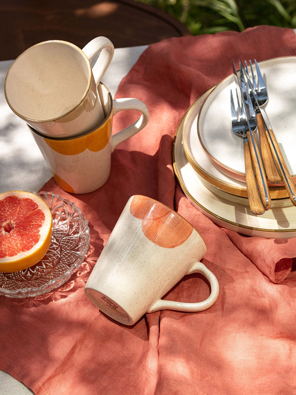 Karışık Baskılı Seramik Kupa 10 cm