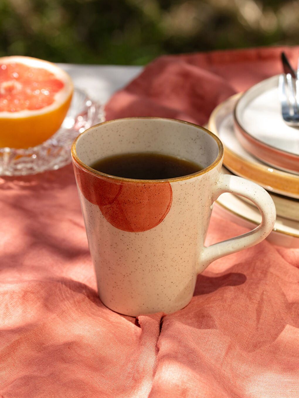 Karışık Baskılı Seramik Kupa 10 cm-1