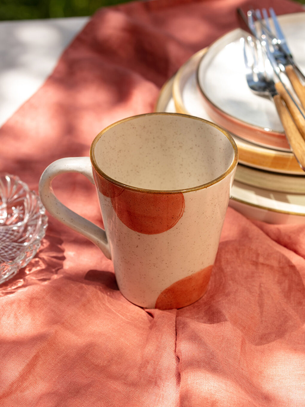 Karışık Baskılı Seramik Kupa 10 cm-2