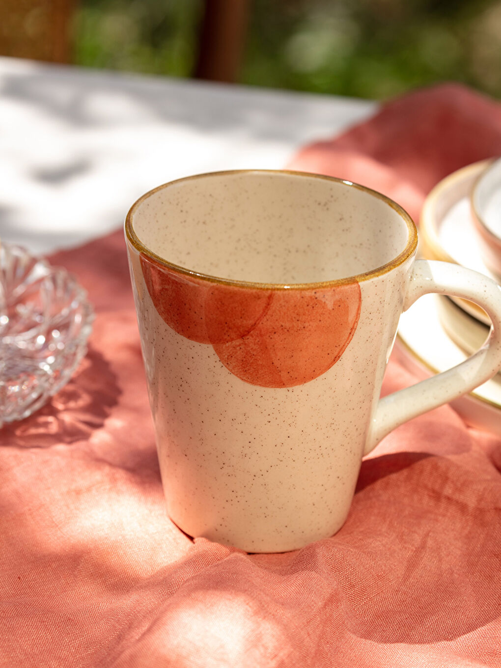 Karışık Baskılı Seramik Kupa 10 cm-3