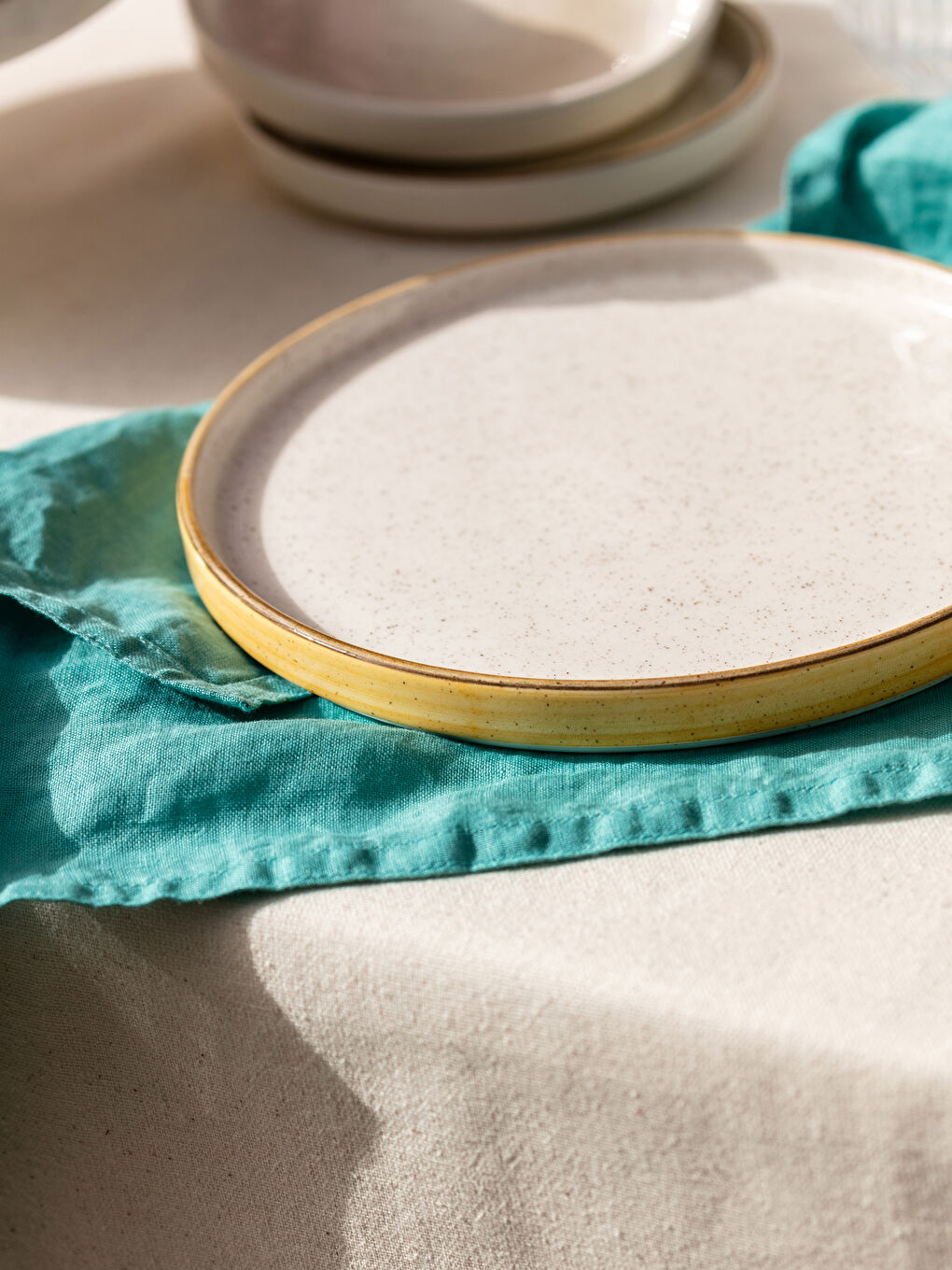 LCW HOME Flat Ceramic Plate 20 Cm -S2KP13Z8-LUG