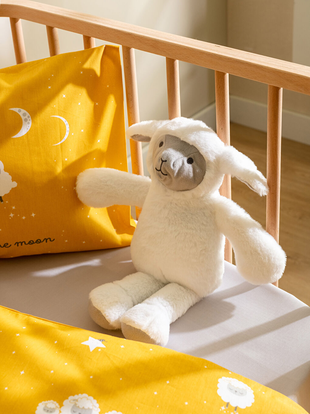 Plush Stuffed Lamb Baby Throw Pillow 45 Cm