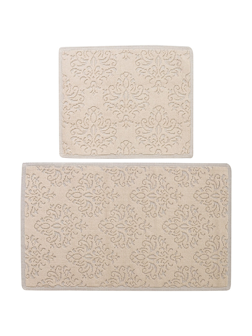 2-pack Figured Bath Mat -S2KR36Z8-LRA