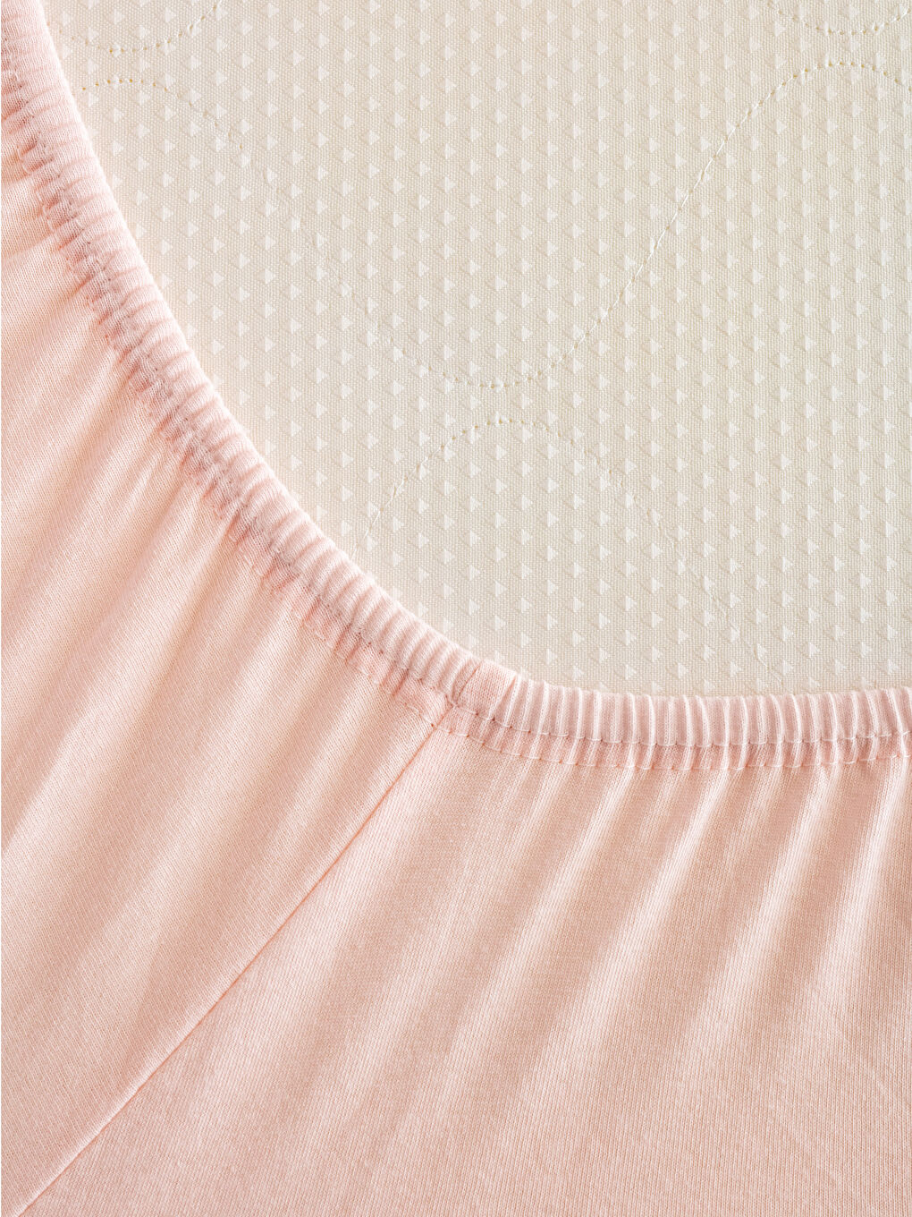 Elastic Cotton Intermediate Size Bed Sheet 120x200 Cm-2