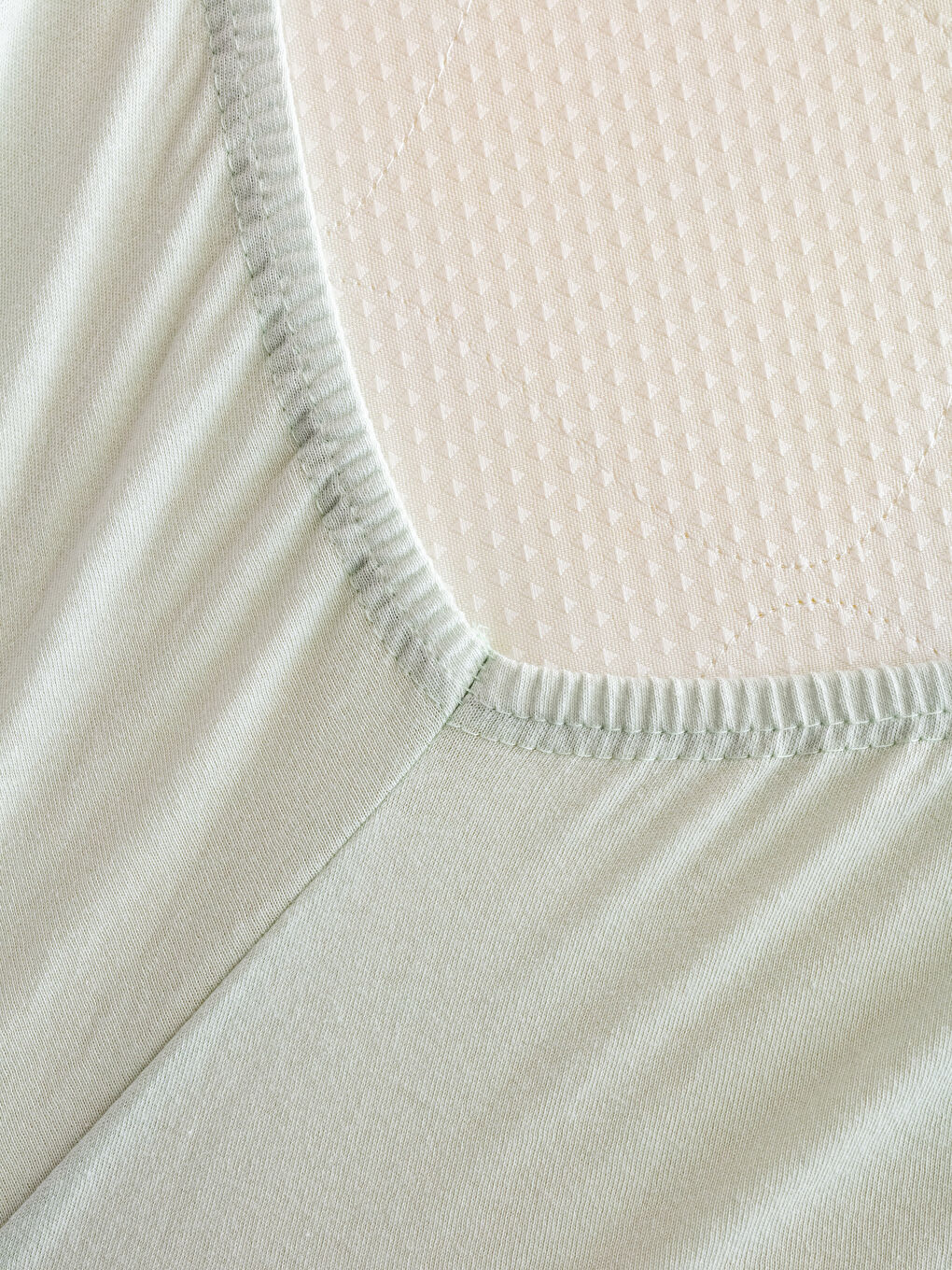 Drap Housse Tricoté Élastique Pour Lit Simple 100x200x30 Cm-2