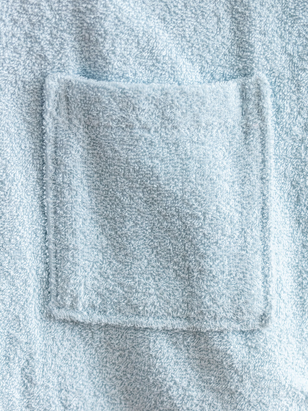 Mavi Mickey Mouse Lisanslı Kapüşonlu Erkek Çocuk Bornoz-4