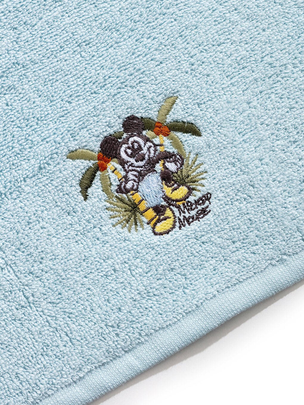 Mavi Mickey Mouse Lisanslı Çocuk El Havlusu 30x50 cm-3