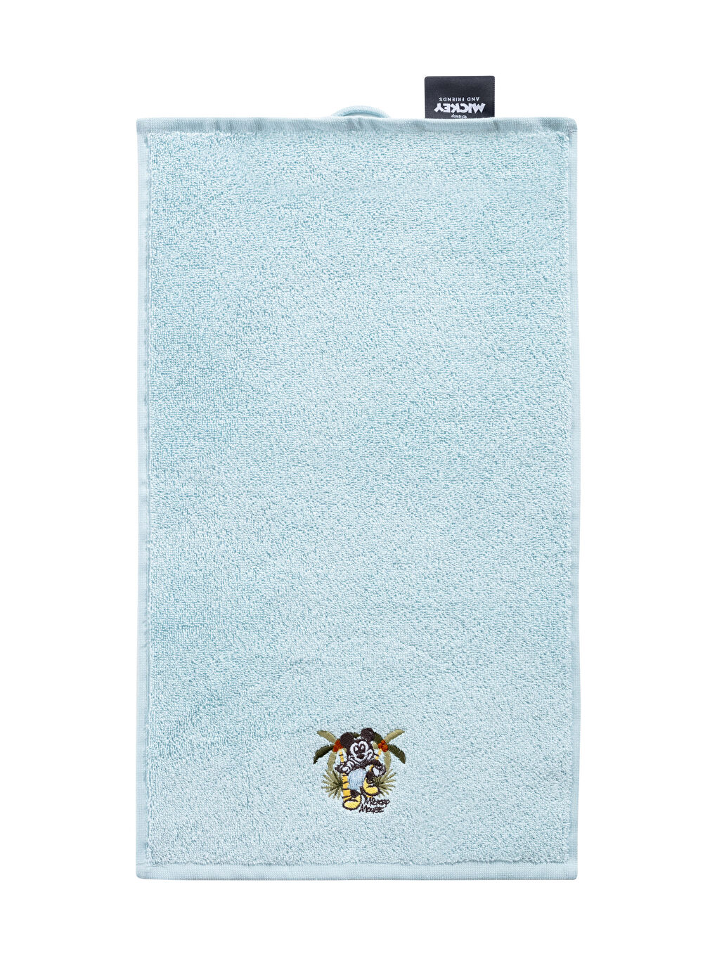 Mavi Mickey Mouse Lisanslı Çocuk El Havlusu 30x50 cm-5