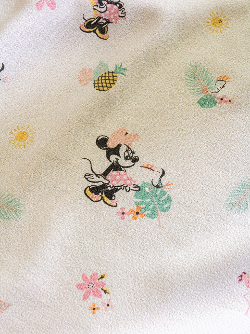 Karışık Minnie Mouse Lisanslı Pamuklu Tek Kişilik Çocuk Pike Takımı-6