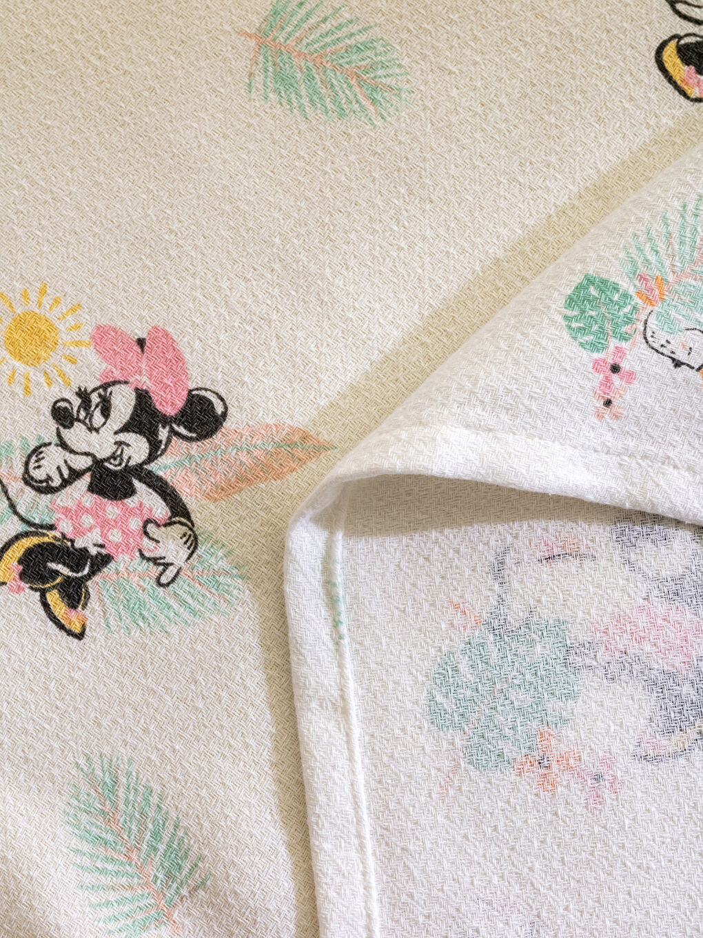 Karışık Minnie Mouse Lisanslı Pamuklu Tek Kişilik Çocuk Pike Takımı-7