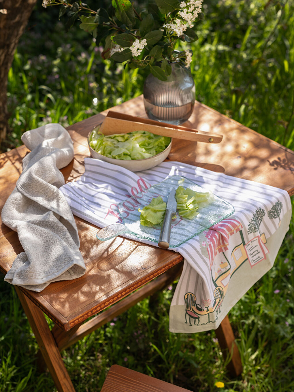 Karışık Baskılı Kurulama Bezi 2'li 40x60 cm