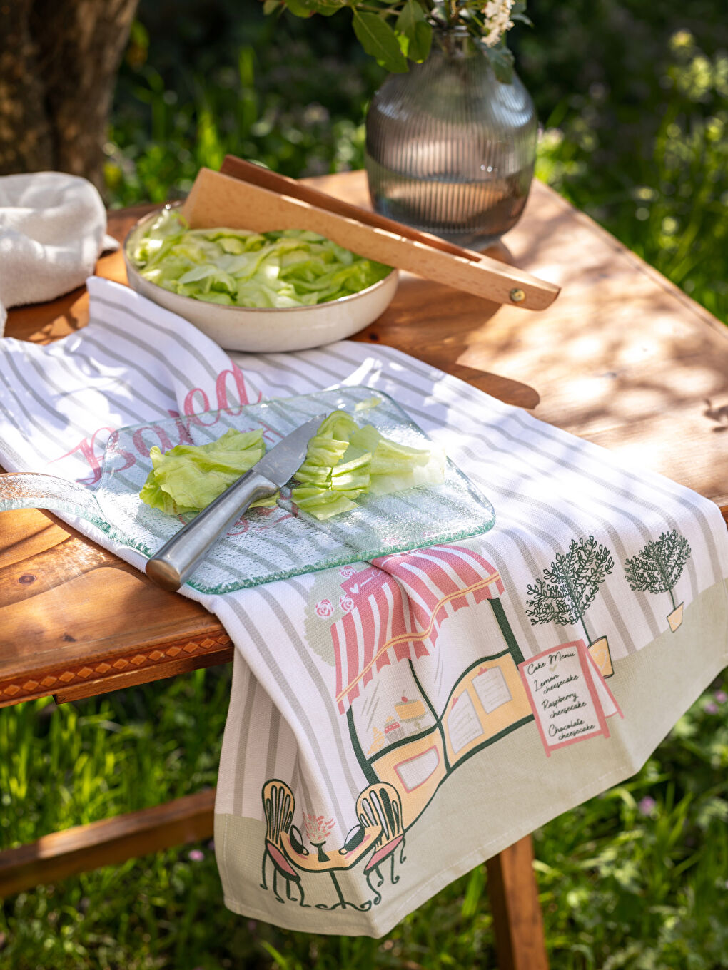 Karışık Baskılı Kurulama Bezi 2'li 40x60 cm-2