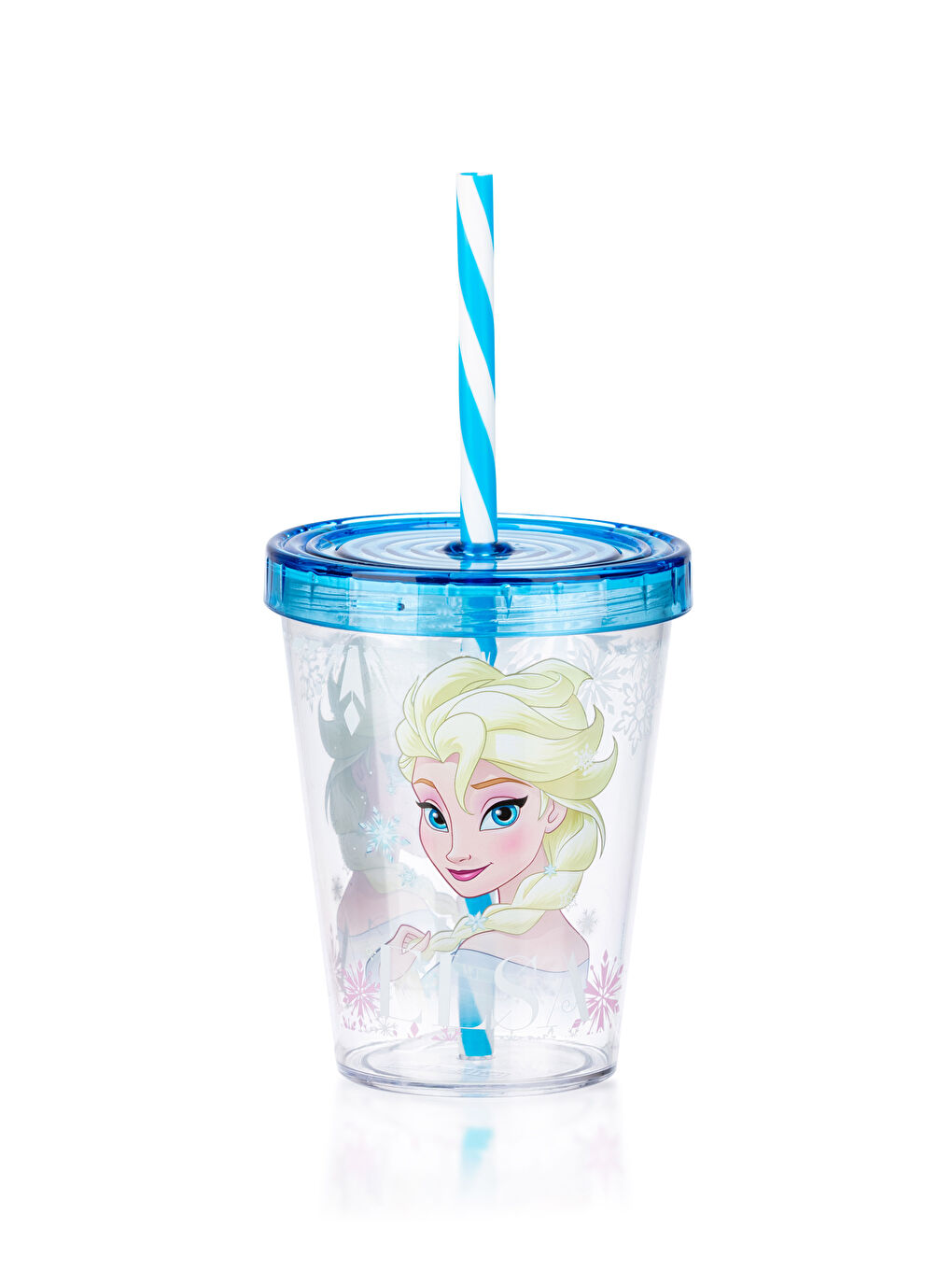 Karışık Frozen Lisanslı Pipetli Bardak 450 ml-3